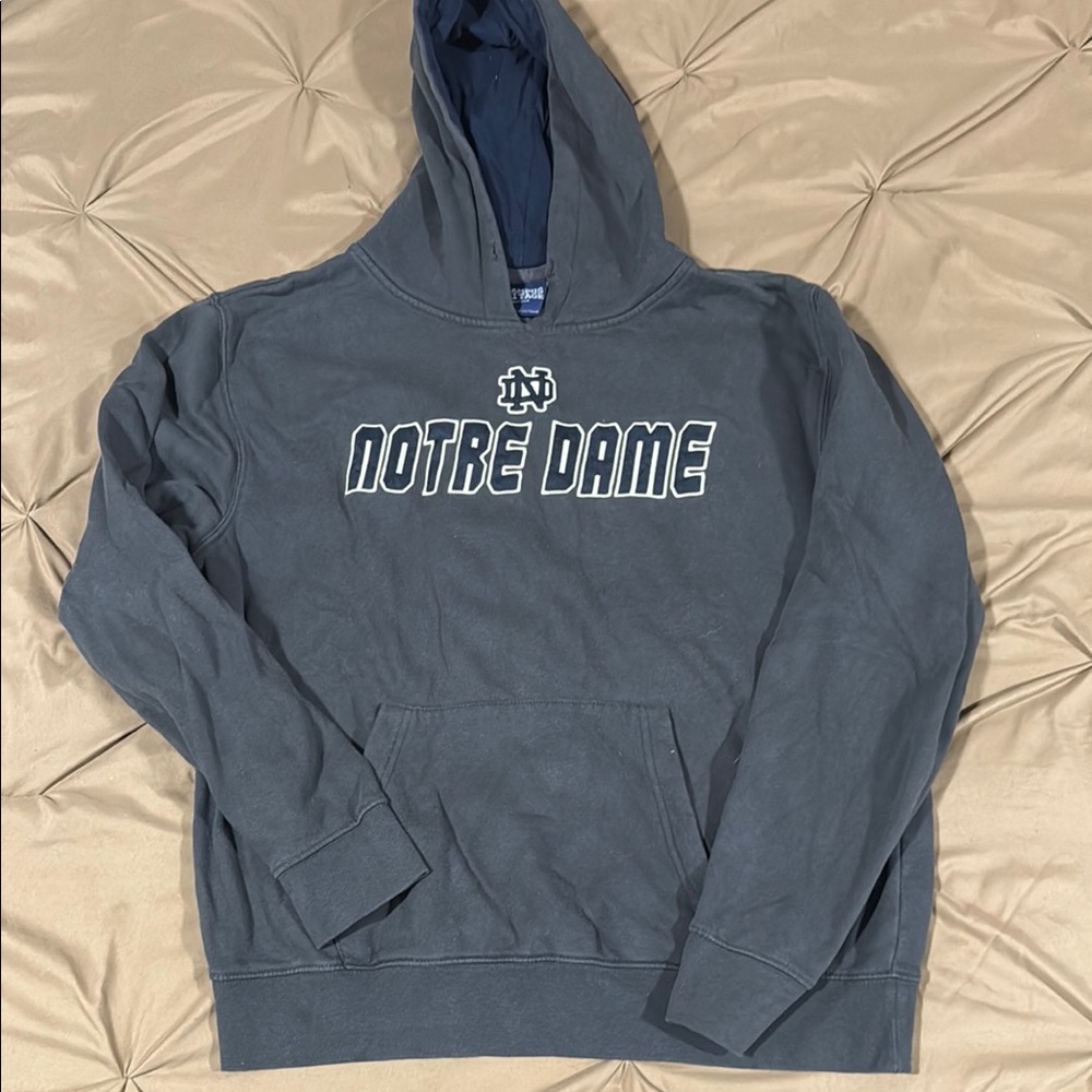 Notre Dame Gray Hoodie